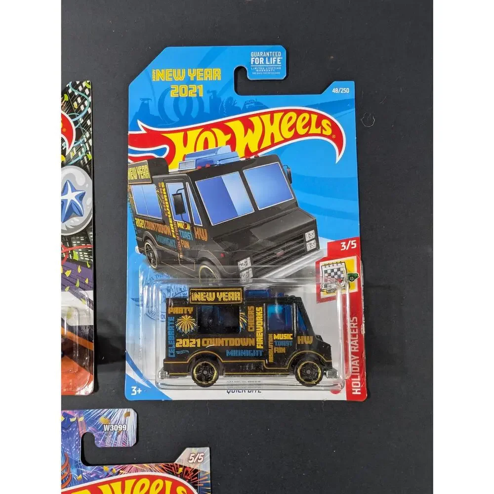 Hot Wheels Happy New Year Holiday Racers Lot 2018 2020 2021 2024 Sealed